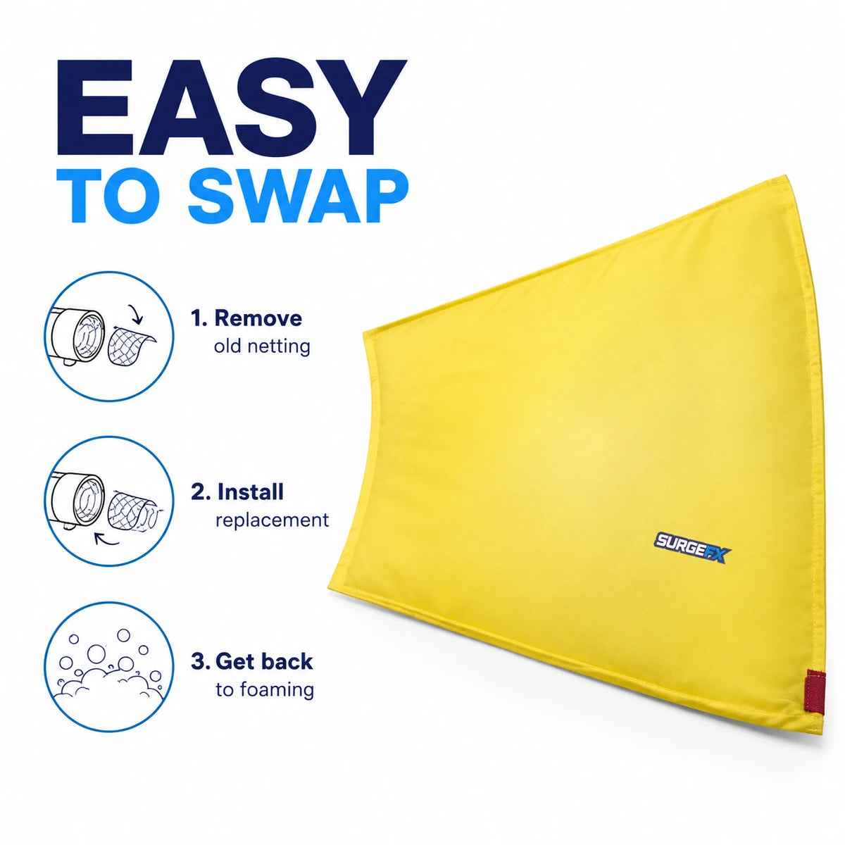 Foam Blaster Pro-X Netting (Replacement) (Cannon) - Easy To Swap