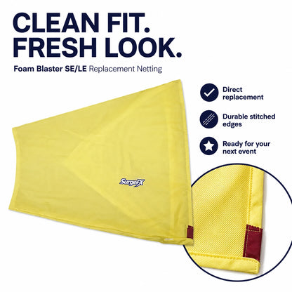 Foam Blaster Pro-X Netting (Replacement) (Cannon) - Clean Fit Fresh Look