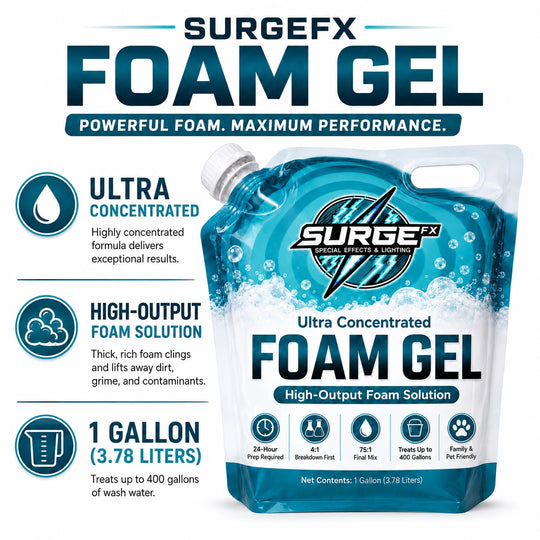 Foam Gel Concentrate 1 Gallon product overview - SurgeFX