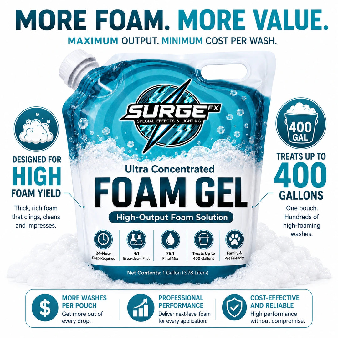 Foam Gel Concentrate high foam yield - SurgeFX
