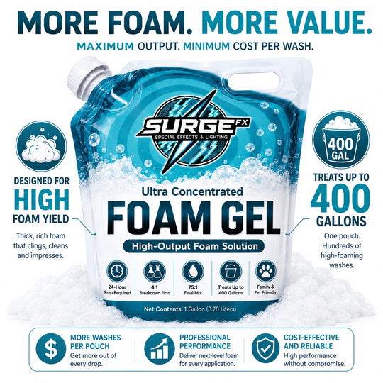 Foam Gel Concentrate high foam yield - SurgeFX