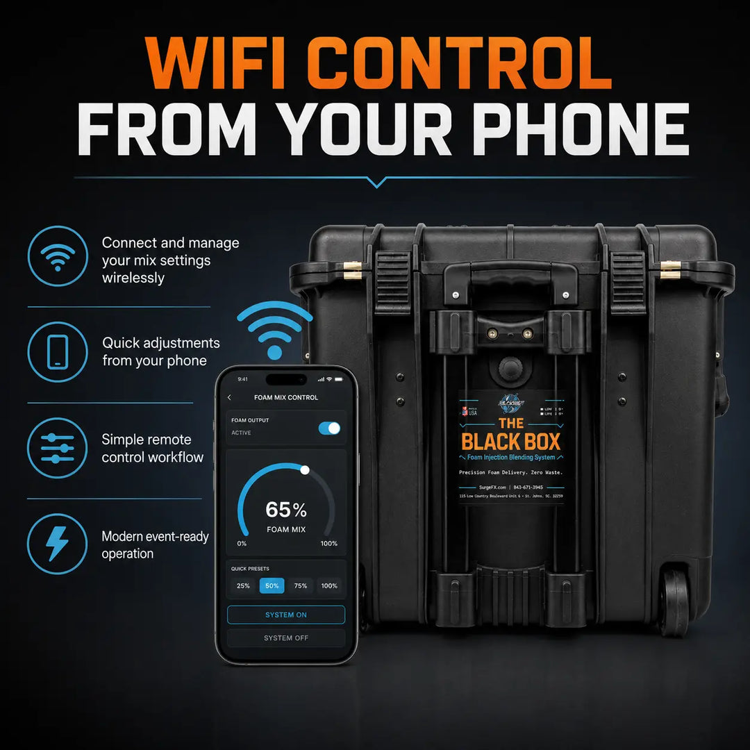 The Black Box (Injection Blending System) - Wifi Phone Control