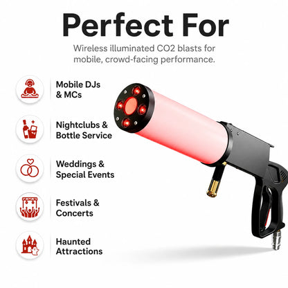 Frost Blaster Glow ideal applications