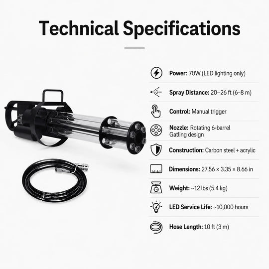 Frost Blaster Helix technical specifications