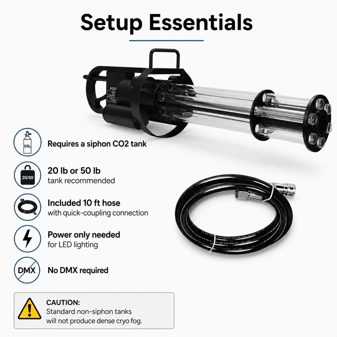 Frost Blaster Helix setup essentials