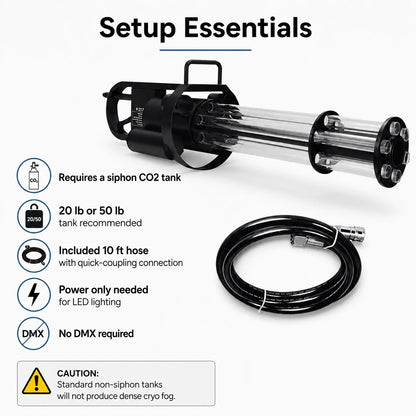 Frost Blaster Helix setup essentials