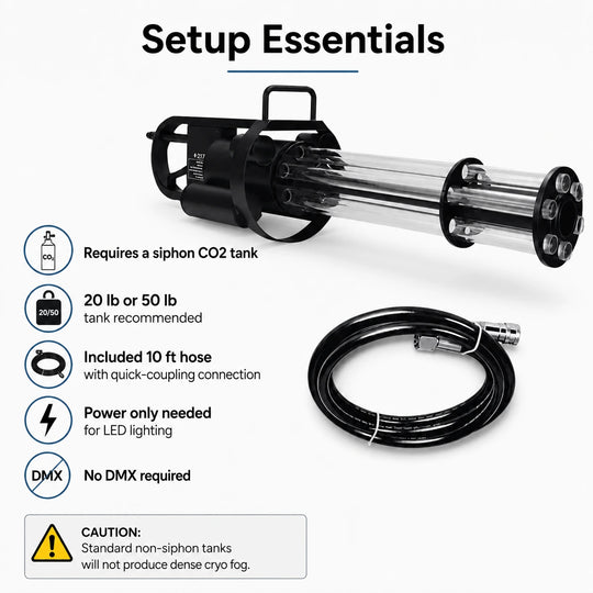 Frost Blaster Helix setup essentials
