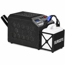 SurgeFX Glacious high-output snow machine on a clean white background