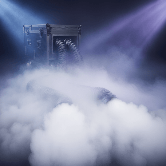 SurgeFX Hydra Dual Output Ground Fog Machine – 3000W Low - Lying Fog Effect System - SurgeFX