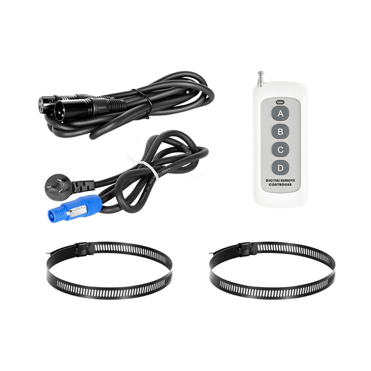 SurgeFX Hydra Dual Output Ground Fog Machine – 3000W Low - Lying Fog Effect System - SurgeFX