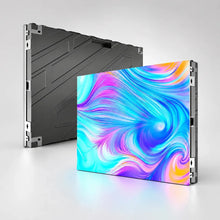 SurgeFX indoor LED video wall panels main product image showing a vibrant front display and rear cabinet on a clean studio background