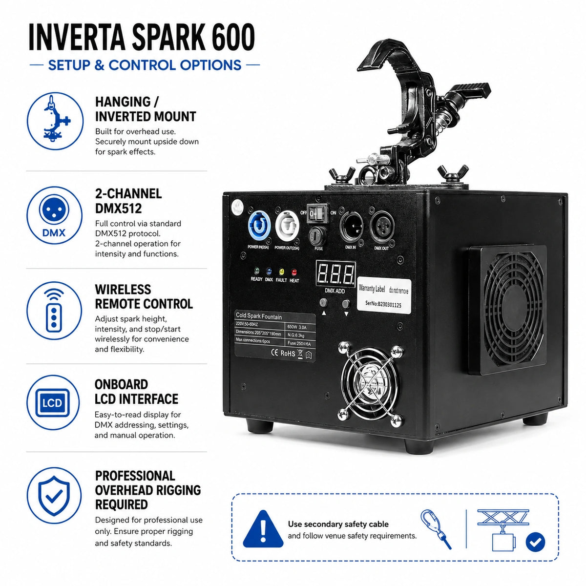 SurgeFX Inverta Spark 600 setup guide
