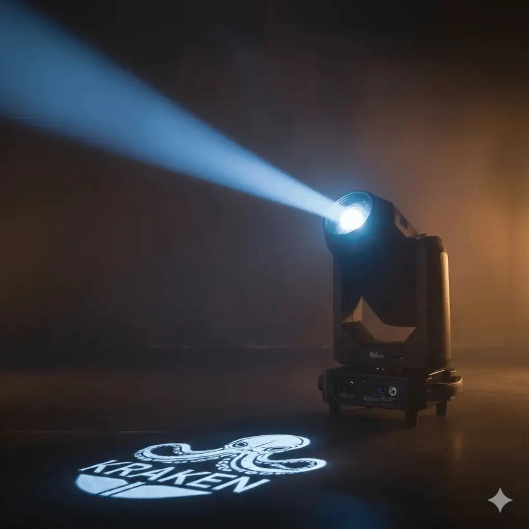 SurgeFX Kraken — 480W LED CMY 3 - in - 1 Beam, Spot & Wash Moving Head - SurgeFX