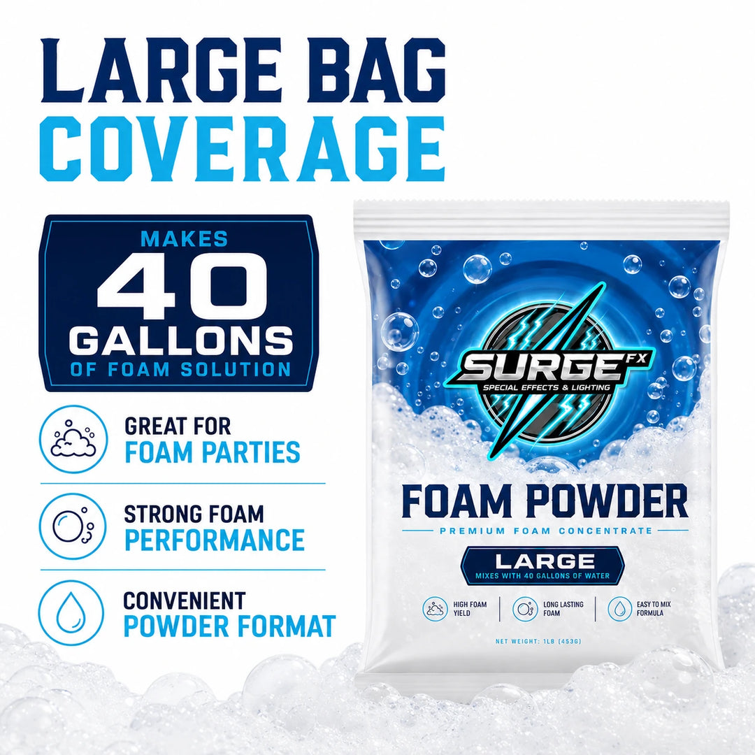 Large foam powder 40 gallon coverage - SurgeFX