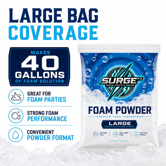 Large foam powder 40 gallon coverage - SurgeFX
