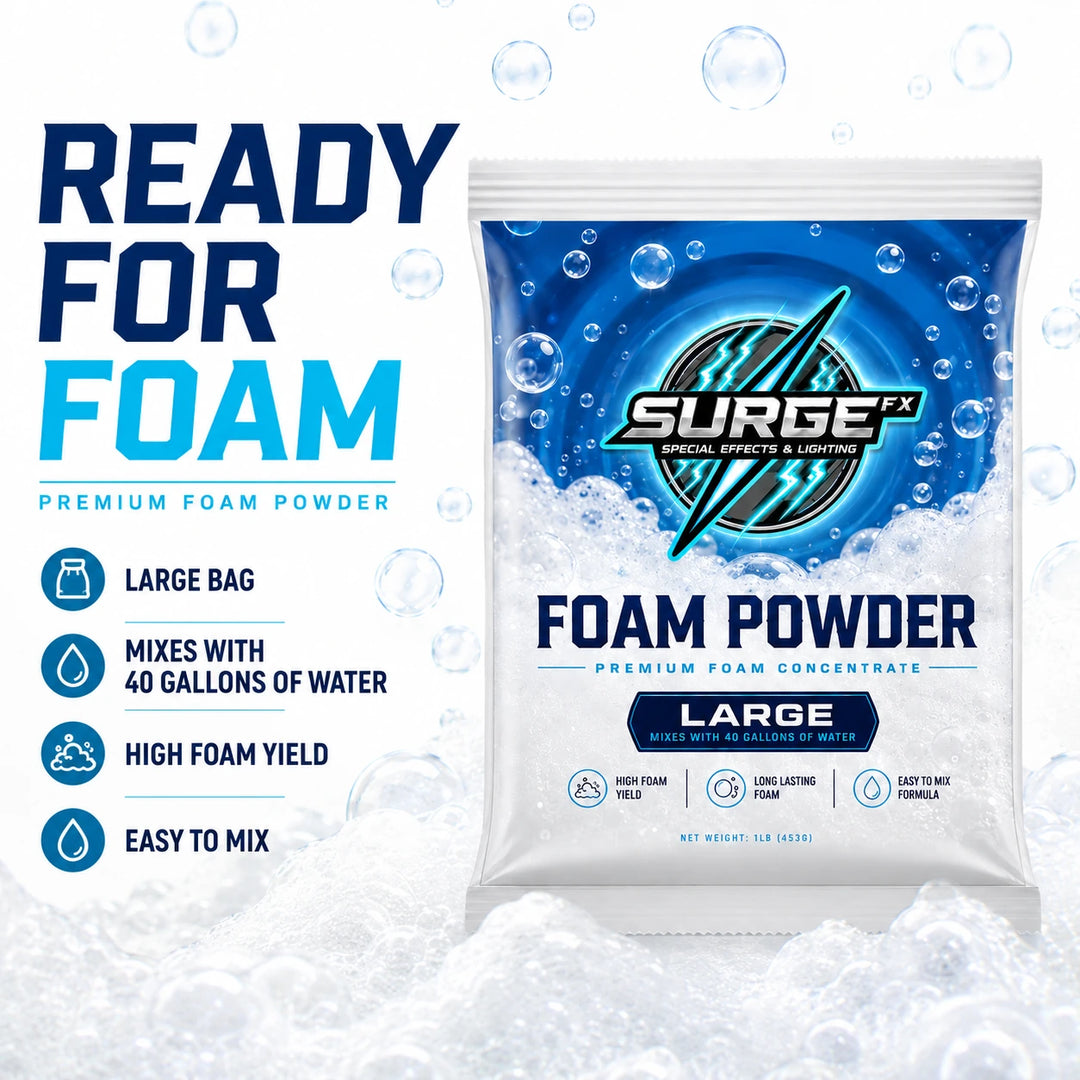 Large foam powder ready for foam machines - SurgeFX