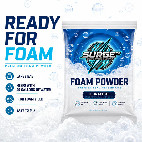 Large foam powder ready for foam machines - SurgeFX