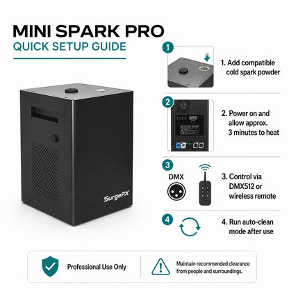 SurgeFX Mini Spark Pro setup guide