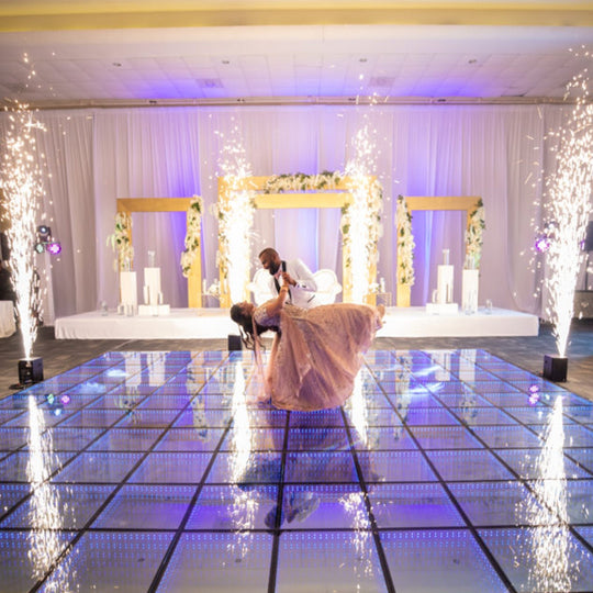 SurgeFX Mini Spark Pro | 900W DMX Cold Spark Machine - SurgeFX