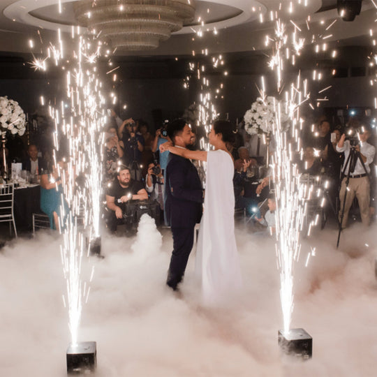 SurgeFX Mini Spark Pro | 900W DMX Cold Spark Machine - SurgeFX