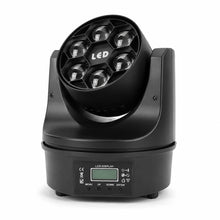 SF-BE615 mini bee eye LED moving head light hero image on a clean white background.