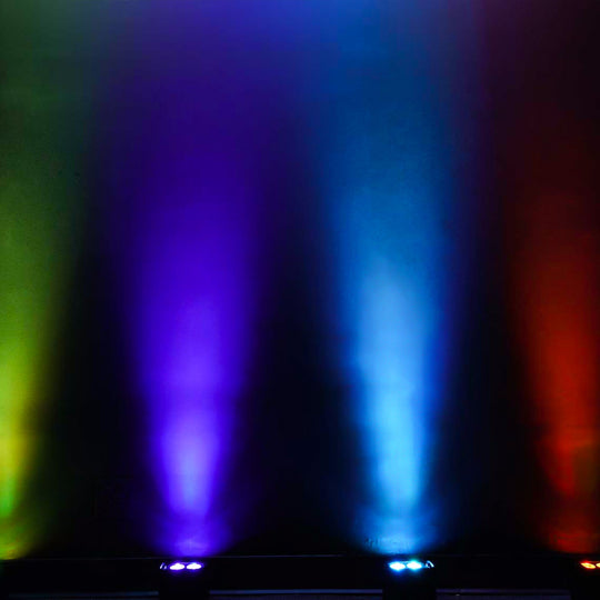 SurgeFX SF - BP418 Wireless Battery - Powered 4 LED Uplight - SurgeFX