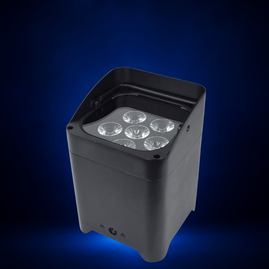 SurgeFX SF - BP618 Wireless Battery - Powered 6 LED Uplight - SurgeFX