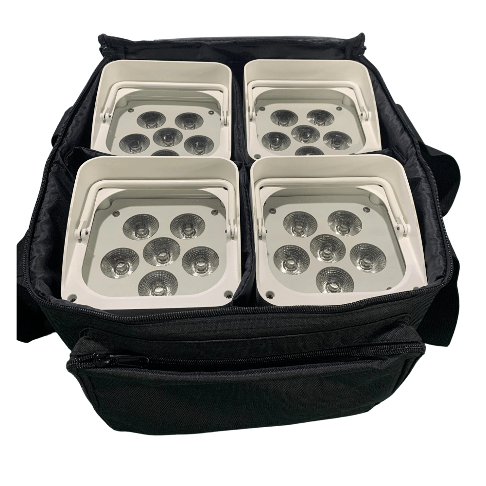 SurgeFX SF - BP618 Wireless Battery - Powered 6 LED Uplight - SurgeFX