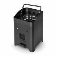 SurgeFX wireless battery powered uplight hero image on a clean white background