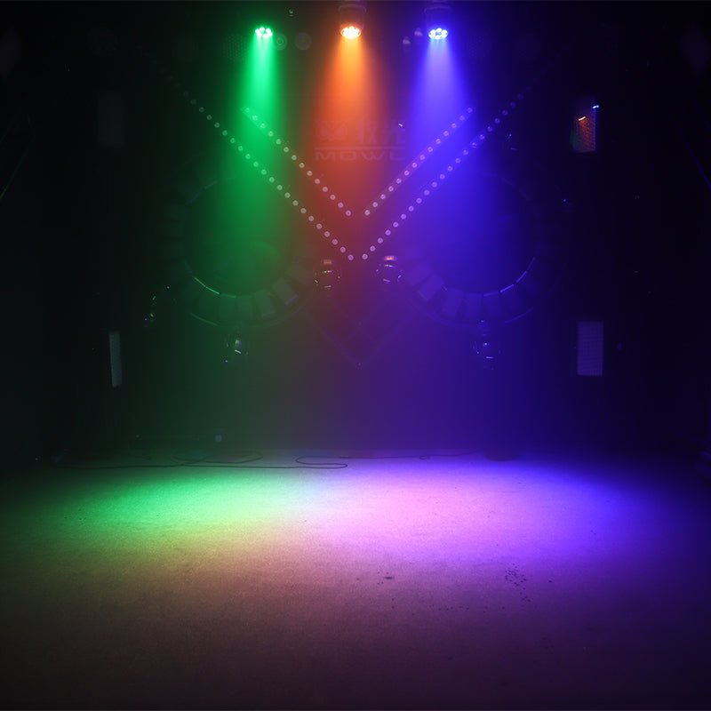 SurgeFX SF - MW710 LED Mini Wash Moving Par Light - SurgeFX