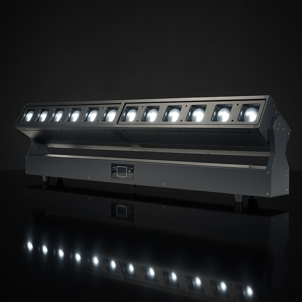 SurgeFX SF - ST1240 12x40W Strip Strobe Moving Head Light - SurgeFX