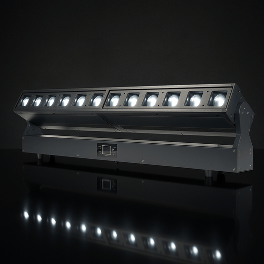 SurgeFX SF - ST1240 12x40W Strip Strobe Moving Head Light - SurgeFX