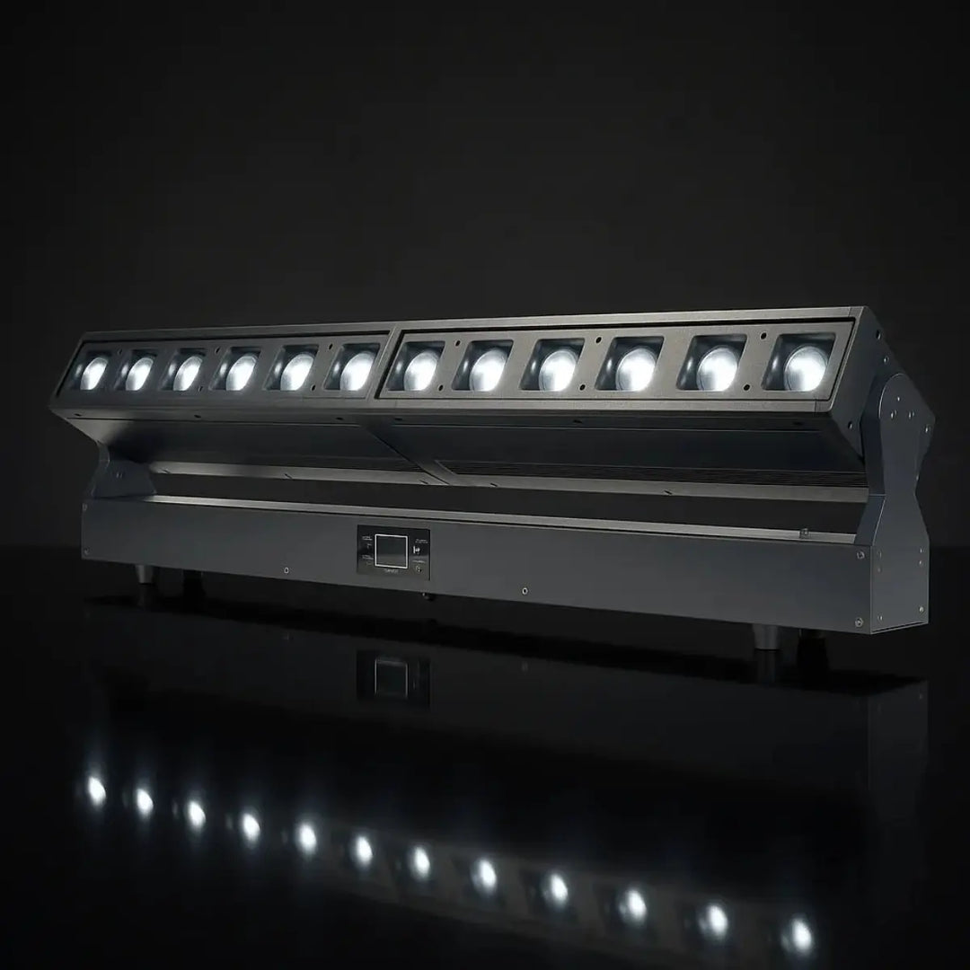 SurgeFX SF - ST1240 12x40W Strip Strobe Moving Head Light - SurgeFX