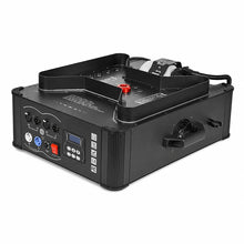 SF-VF3000 Aurora Jet vertical LED fog machine close-up view showing fixture details.