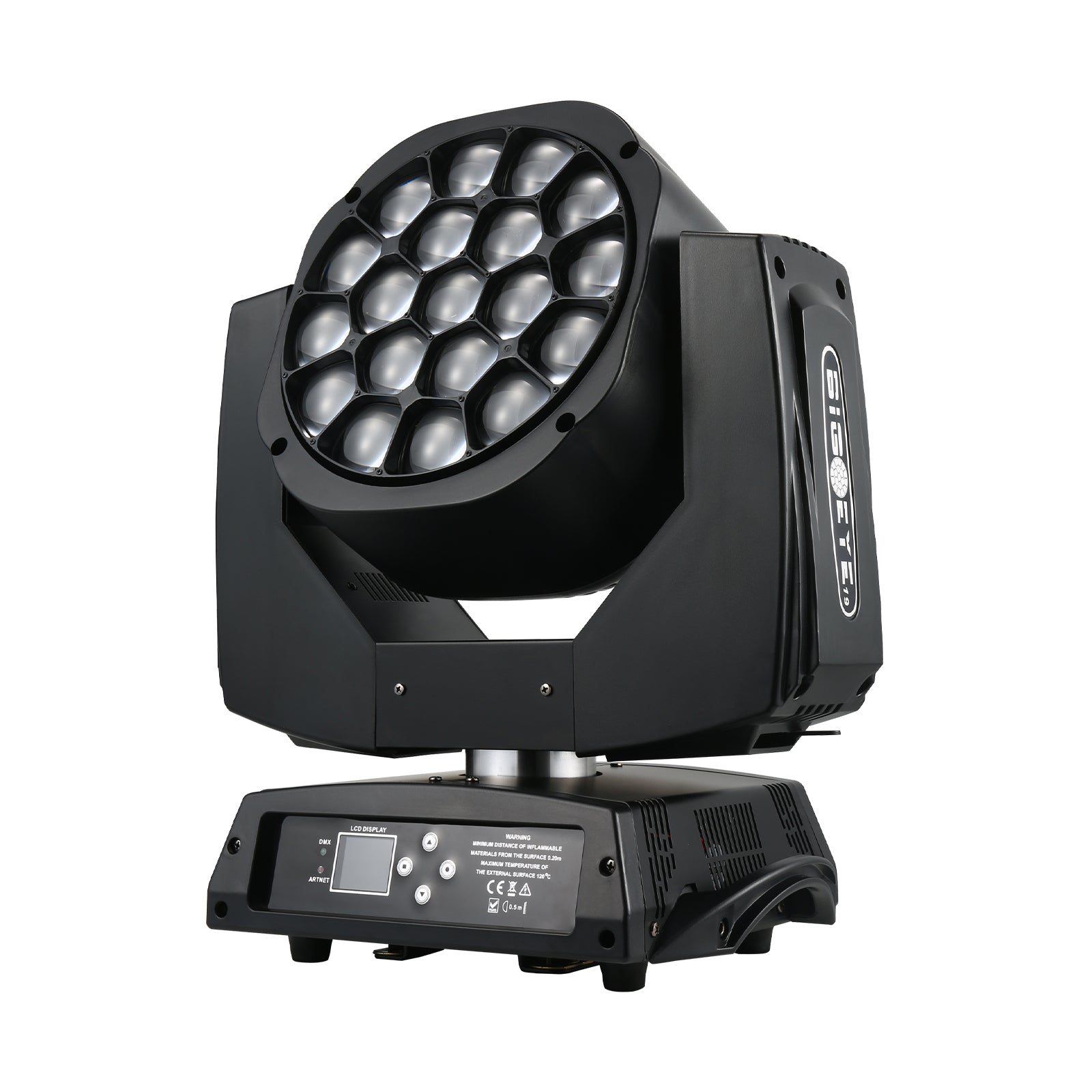 SurgeFX SF - ZW1915 Bee Eye LED Zoom Wash Moving Head Light - SurgeFX