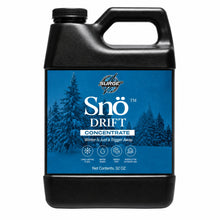 Snö Drift concentrated snow solution bottle on a clean white background