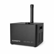 SurgeFX Solaris Jet outdoor cold spark machine on a clean white background