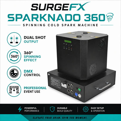 SurgeFX Sparknado 360 feature overview