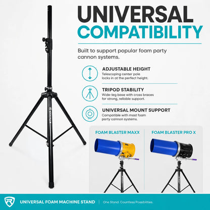 Universal foam machine stand specifications - SurgeFX