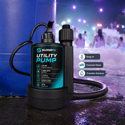 SurgeFX Utility Pump event application