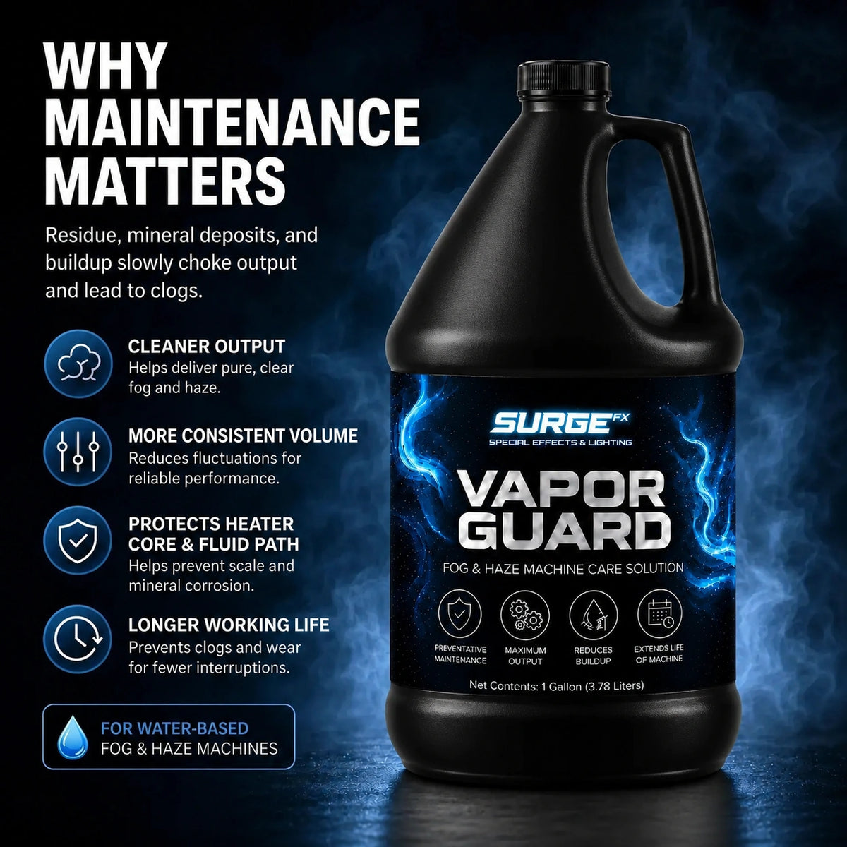 SurgeFX Vapor Guard Why Maintenance Matters Black Bottle