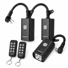 SurgeFX Weatherproof Outdoor Remote Control Outlet Plug for lighting effects