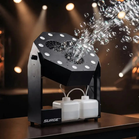 Ventaris Triple - Fan Bubble Machine - High Performance Bubble Effect - SurgeFX